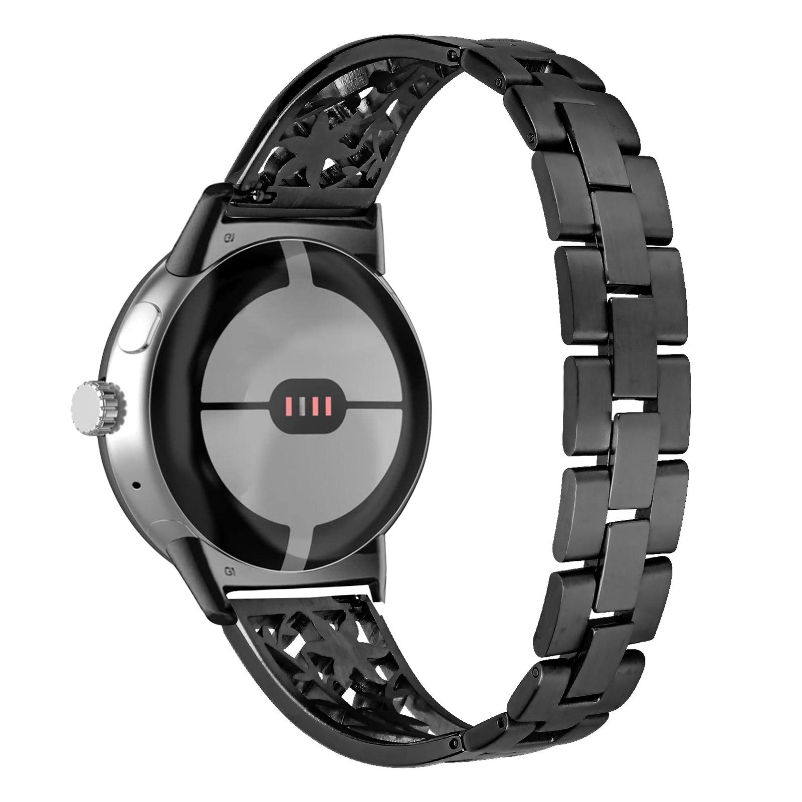 Metal Watch Band for Google Pixel Watch 2 Pixel Watch Rhinestone Decorated Watch Strap Metal Watch Band for Google Pixel Watch 2 Pixel Watch Rhinestone Decorated Watch Strap